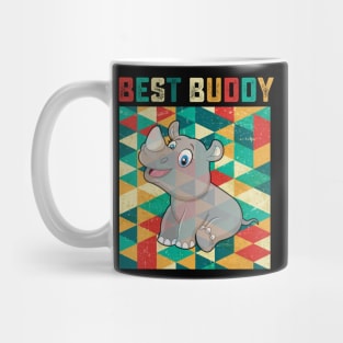 Best Buddy Rhinoceros Mug